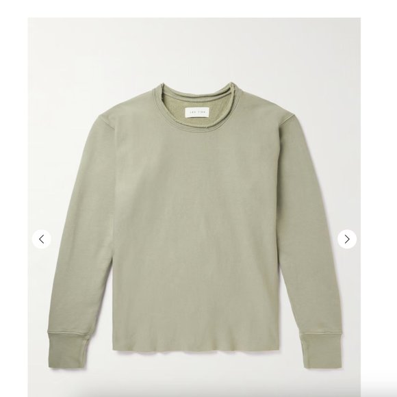 Les Tien Sweatshirt in sage green, S - Picture 1 of 2